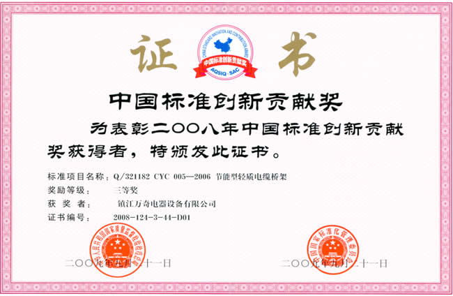 Standard Innovation Award