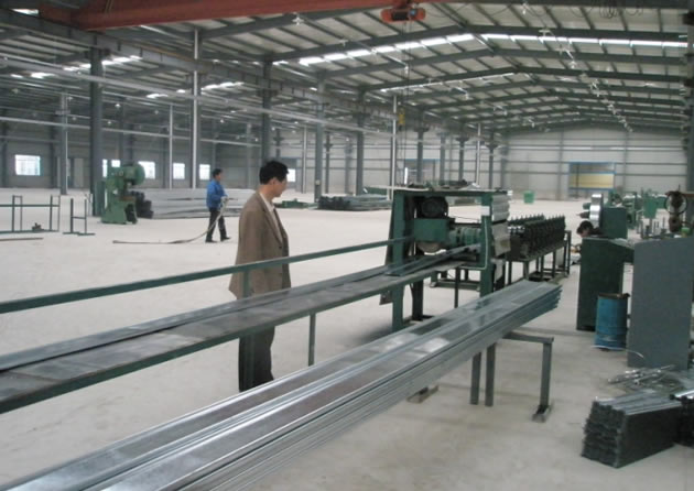 Profile rolling production line